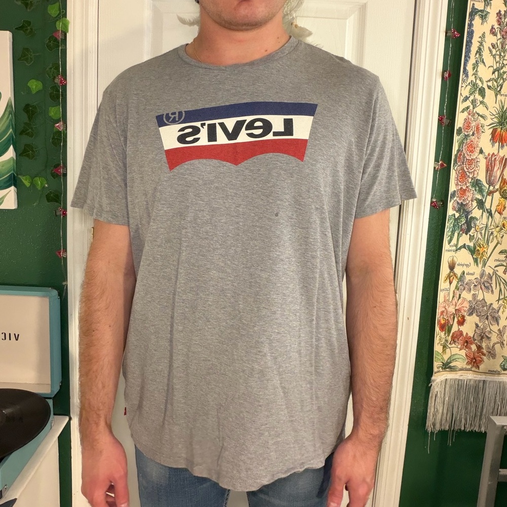 Levi's Classic Gray Short Sleeve Tee